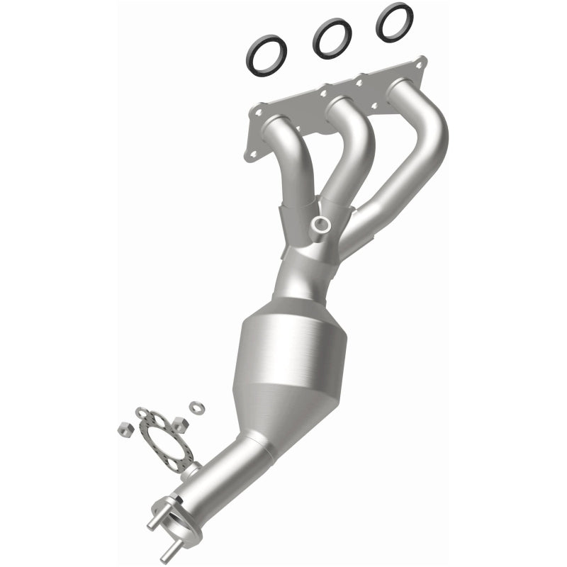 MagnaFlow Conv DF 07-10 BMW X3 3.0L Rear Manifold Easy Install