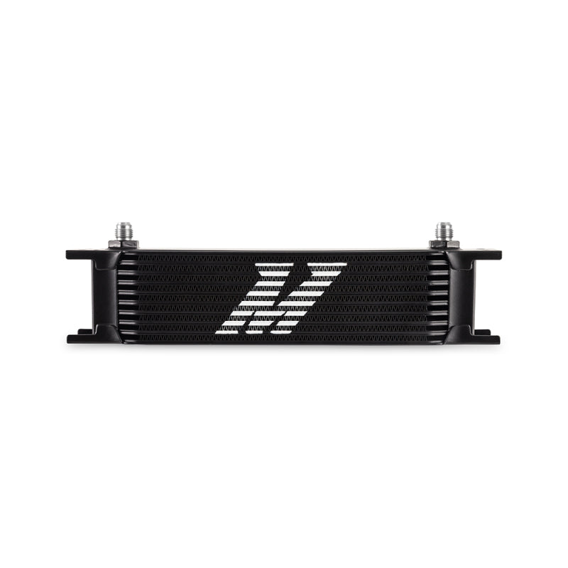 Mishimoto Universal 10-Row Black Oil Cooler - 6AN - OneFastShop