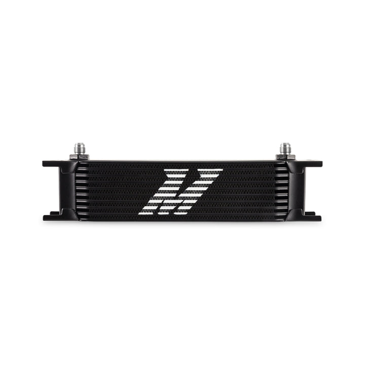 Mishimoto Universal 10-Row Black Oil Cooler - 6AN - OneFastShop