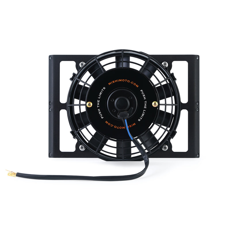 Mishimoto Oil Cooler Fan Shroud 10in Heavy Duty Black