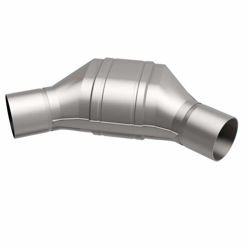 MagnaFlow Conv Univ 2.25 Angled In/Out - Easy Install