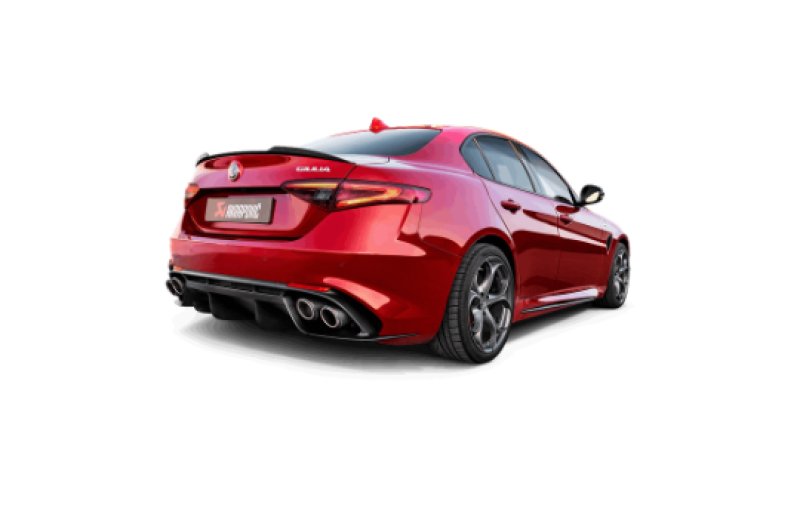 Akrapovic Evolution Line Titanium Cat Back Exhaust for 2017-2019 Alfa Romeo Giulia Quadrifoglio - OneFastShop