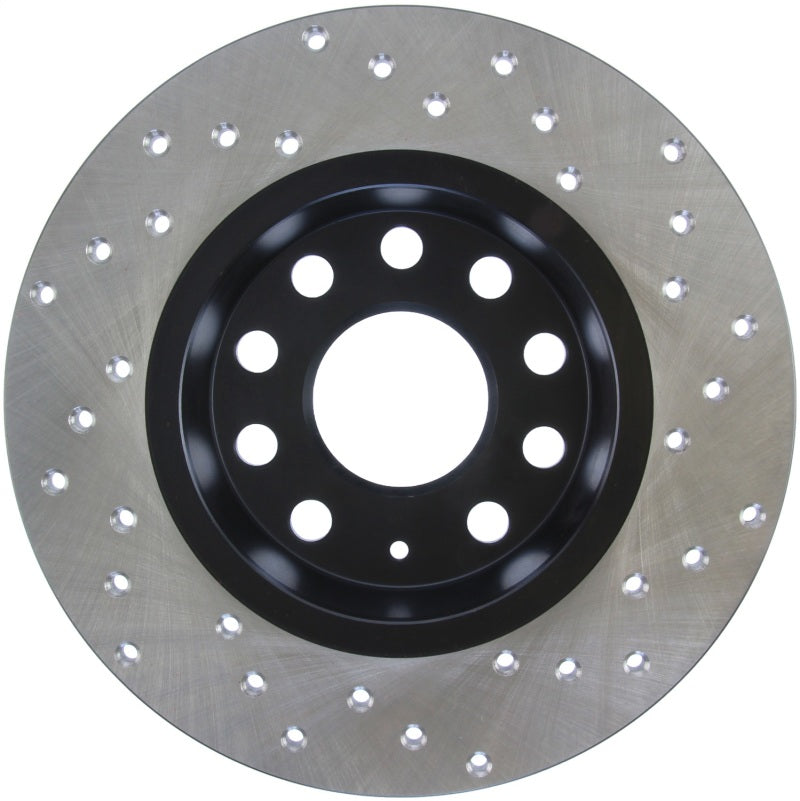 StopTech Drilled Sport Brake Rotor for Audi A1 A3 Q2 TT Volkswagen Golf GTI Jetta Passat 2010-2021 - OneFastShop