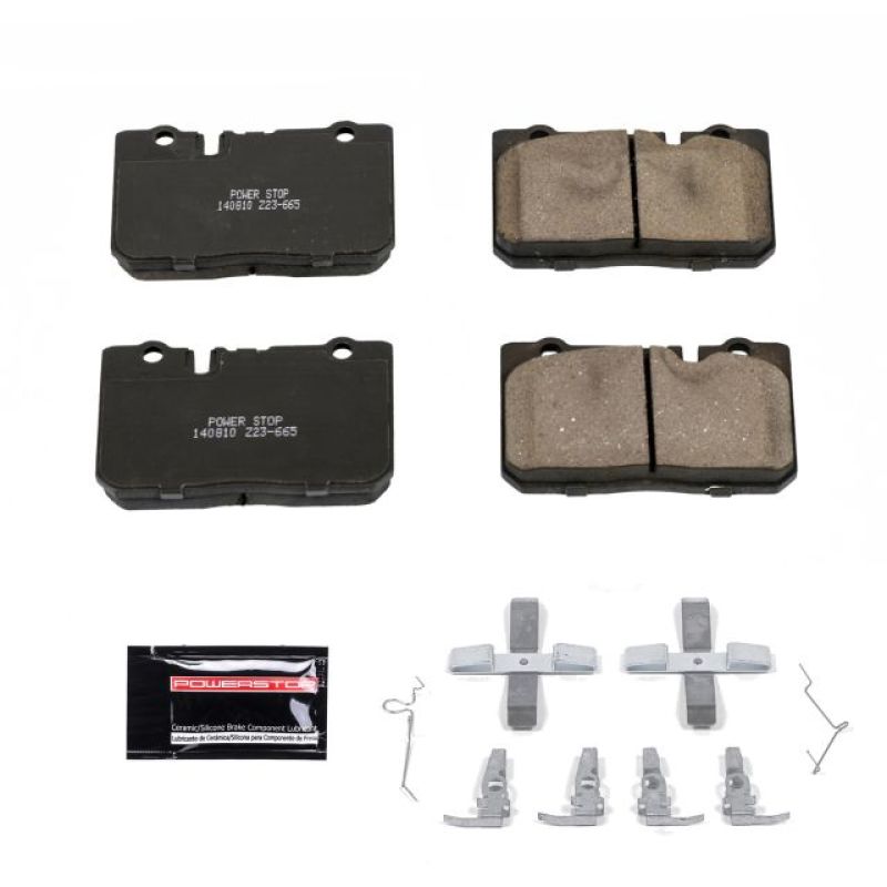 Power Stop Z23 Evolution Sport Front Brake Pads with Hardware for 1995–2000 Lexus LS400 - OneFastShop