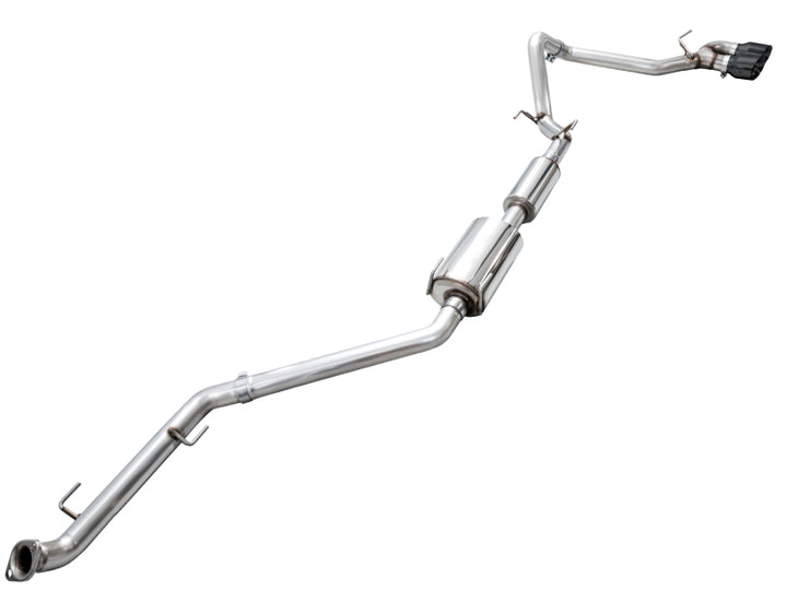 AWE Tuning Exhaust System with Dual Diamond Black Tips for 4th Gen Toyota Tacoma - OneFastShop