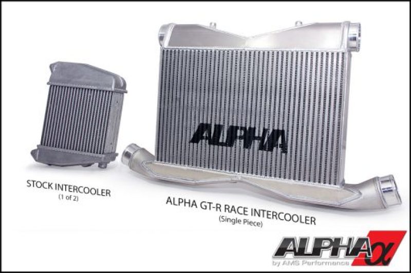 AMS Alpha Race Front Mount Intercooler Kit for Nissan R35 GTR 2009+