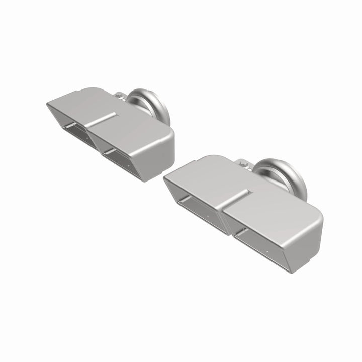 MagnaFlow Tip 1-Set Quad Square for Dodge Challenger, Easy Install