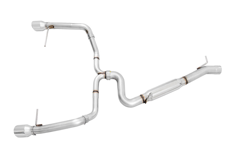 AWE Tuning Track Edition Exhaust with Polished Silver Tips for VW MK7 Golf Alltrack/Sportwagen 4Motion