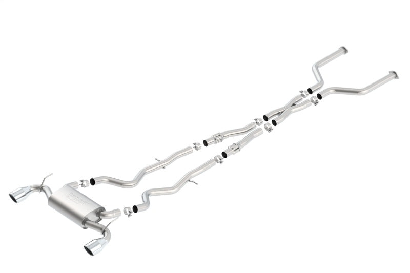 Borla Catback Exhaust System for 2017 Infiniti Q60S 3.0T V6 S Type