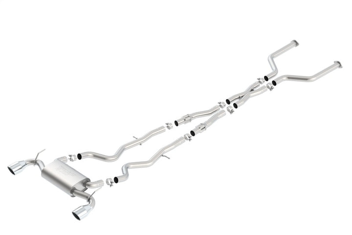 Borla Catback Exhaust System for 2017 Infiniti Q60S 3.0T V6 S Type