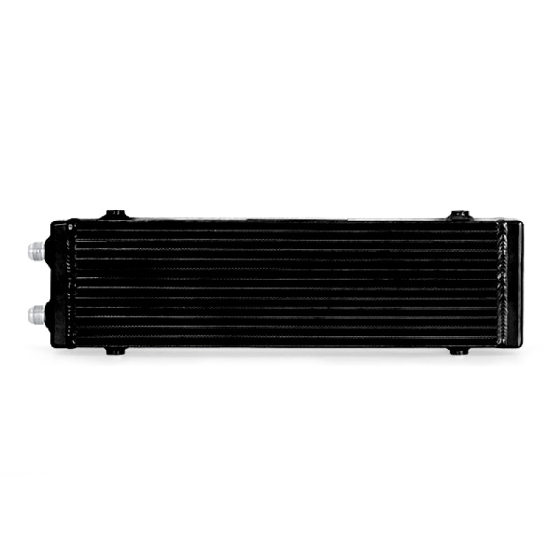 Mishimoto Universal Large Bar and Plate Dual Pass Black Oil Cooler for 2018-2021 Ford Mustang GT Bullitt Mach 1