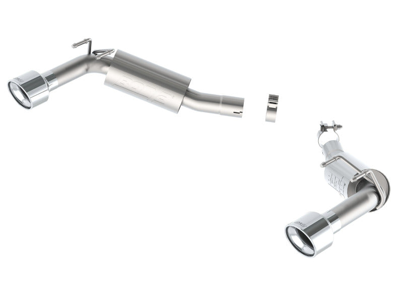 Borla Rear Section Single Split S-Type Exhaust for 14-15 Camaro SS 6.2L V8 RWD