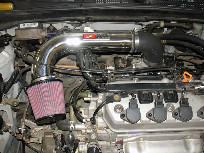 Injen Polished Short Ram Intake for 01-05 Honda Civic DX LX EX HX