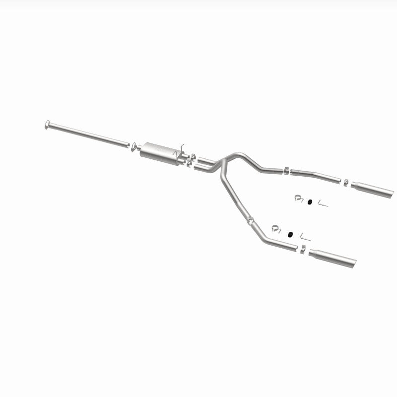 MagnaFlow Sys C/B 99 Ford F-Series Dual Exit Easy Install