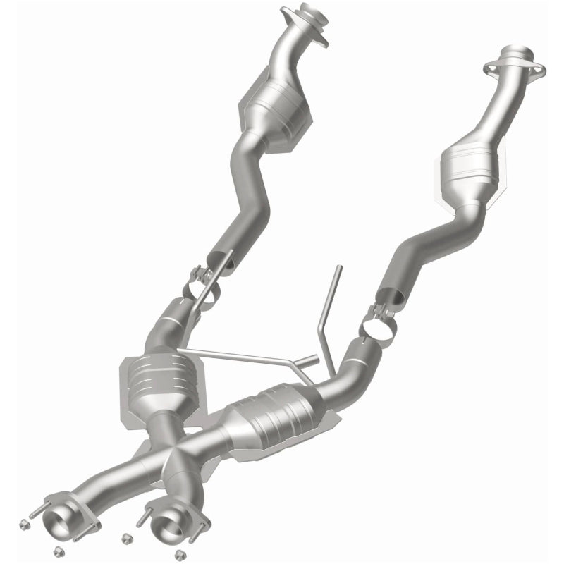 Magnaflow Standard Grade Mustang X-Pipe 50-State 86-93 - Improved Exhaust Flow