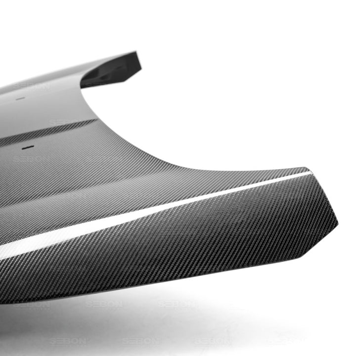 Seibon OE Style Carbon Fiber Hood for 14+ Ford Fiesta - OneFastShop