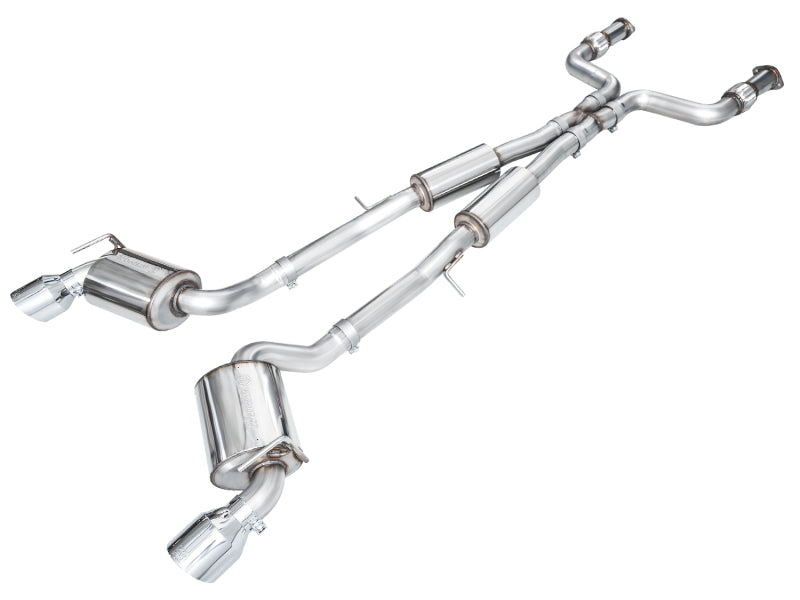 AWE Touring Edition Catback Exhaust System with Chrome Silver Tips for 2023 Nissan Z RZ34 RWD