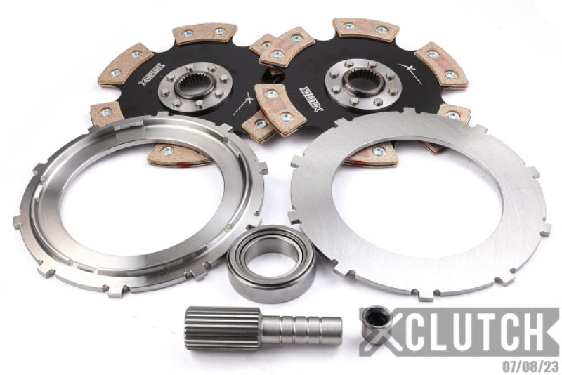 XClutch Twin Solid Ceramic Multi-Disc Service Pack for BMW - 9in