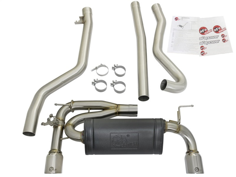 aFe POWER MACH Force-Xp Cat-Back Exhaust System for 16-17 BMW 340i/340ix 3.0L 304 Stainless Steel
