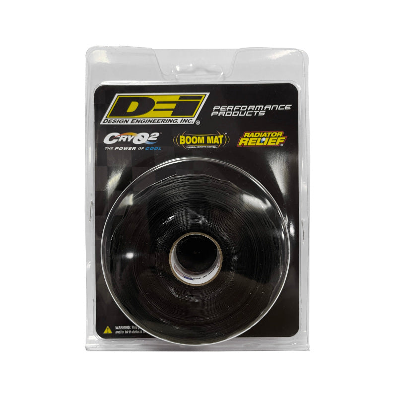 DEI Fire Tape 1in x 36ft Roll Self Vulcanizing Tape Black