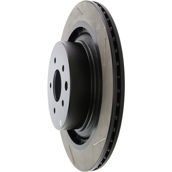 StopTech Power Slot Slotted Rear Left Rotor for Nissan 370Z, Infiniti G37 - OneFastShop