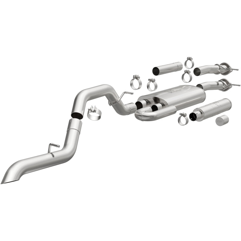 MagnaFlow Stainless Overland Cat-Back Exhaust - Chevy Colorado/GMC Canyon 15-21 - OneFastShop