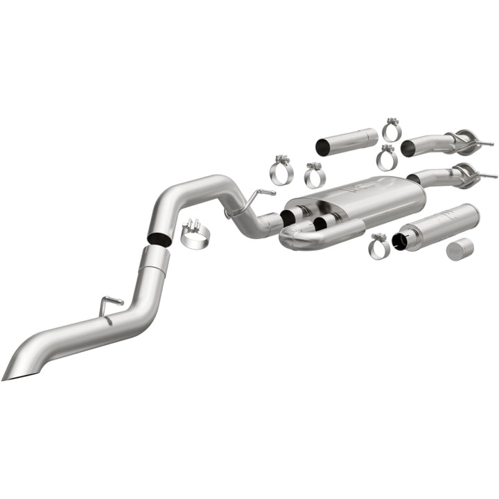 MagnaFlow Stainless Overland Cat-Back Exhaust - Chevy Colorado/GMC Canyon 15-21 - OneFastShop