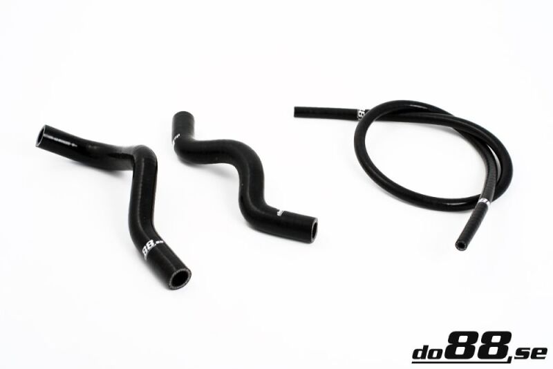 do88 Coolant Complement Hose Kit - Volvo 240 1979-1984 - Black