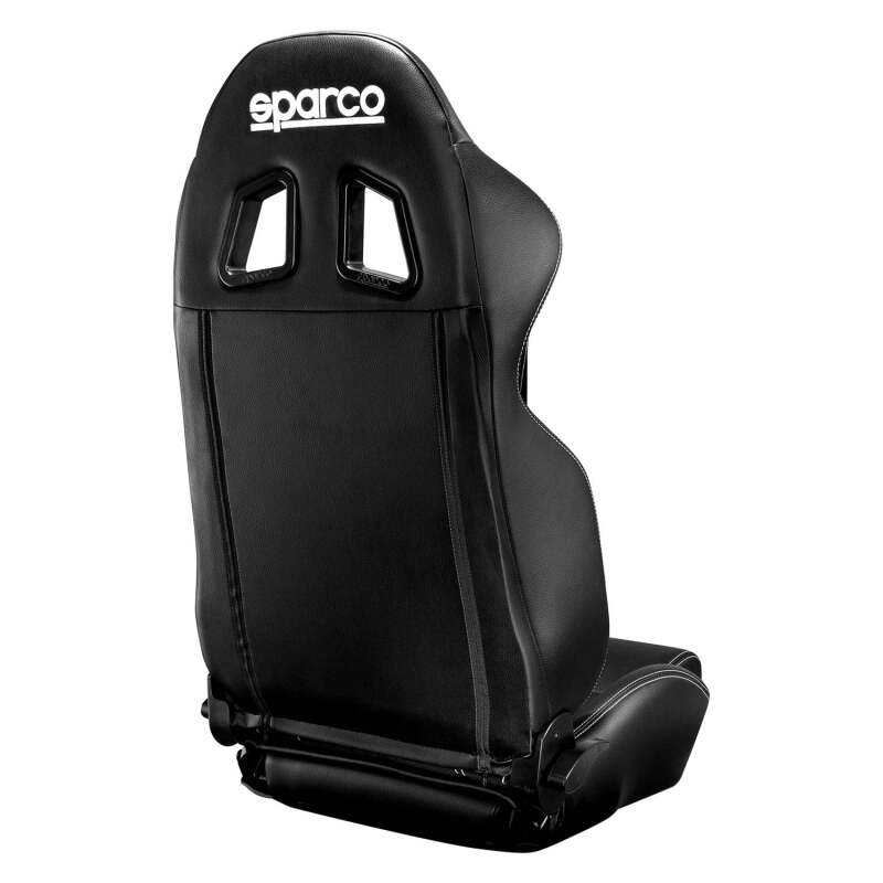 Sparco R100 Reclining Sport Seat - Black Vinyl, image 2