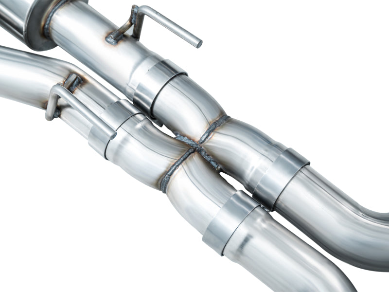 AWE Tuning Touring Edition Exhaust with Diamond Black Tips for 2020+ Ford Explorer ST