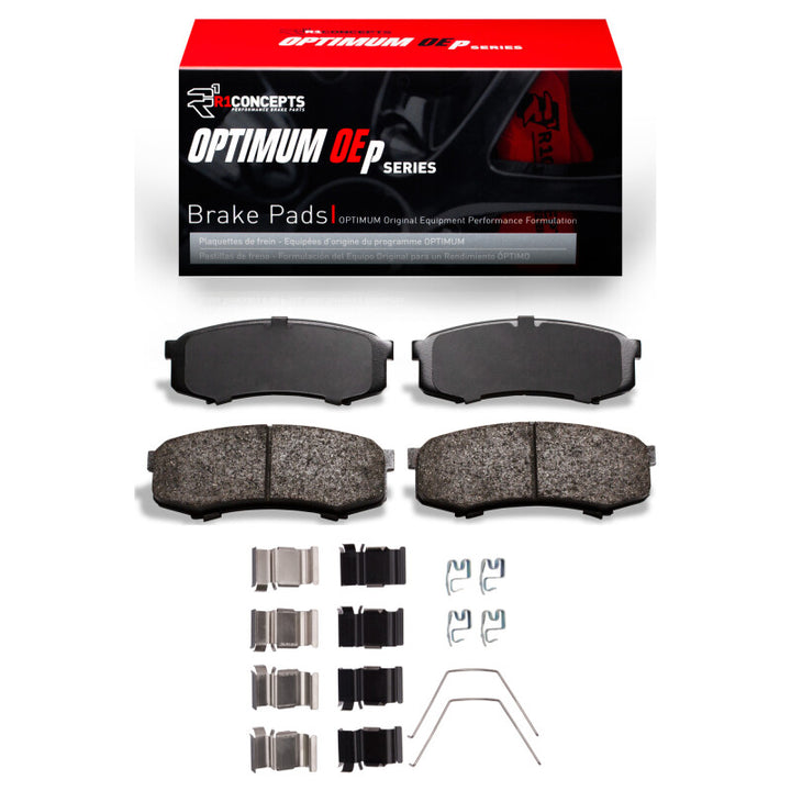 R1 1993-2024 Lexus GX460 Rear R1 Optimum OE Pads and Hardware Kit
