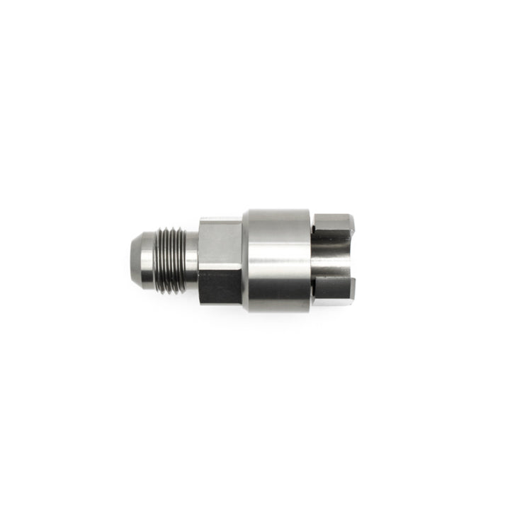 DeatschWerks 6AN Male 3/8in Female EFI Quick Connect Adapter - OneFastShop