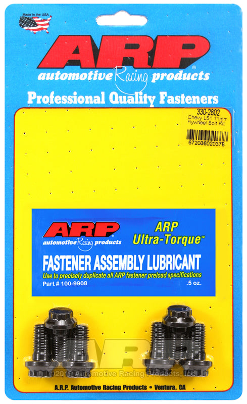ARP Chevrolet LS Gen III/IV Flexplate Bolt Kit for LS Gen III/IV – 0.880in UHL with 1/2 12pt Socket Size