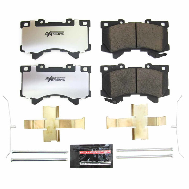 PowerStop Z36 Truck & Tow Brake Pads with Hardware for 2022-2024 Lexus LX600