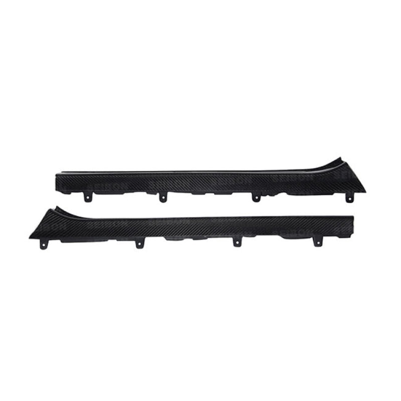Seibon Carbon Fiber Door Sills for 09-10 Nissan GTR R35 (Pair)