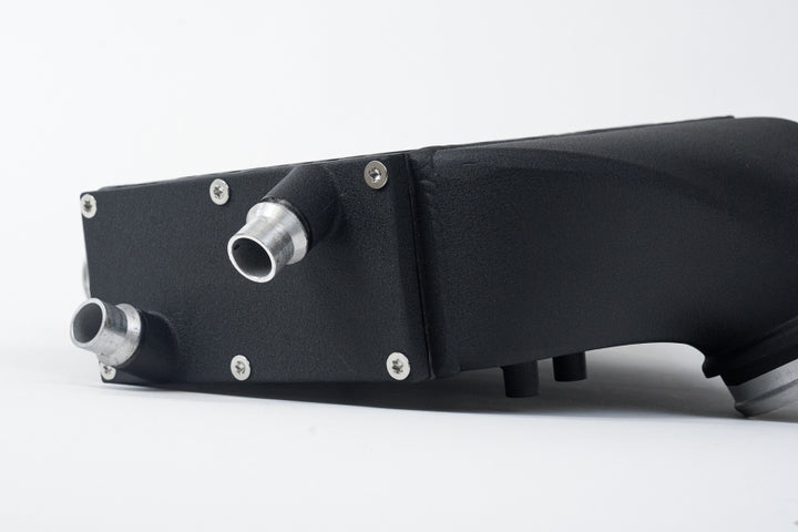 CSF Top Mount Charge-Air-Cooler Crinkle Black for 2014+ BMW M3/M4 (F8X)