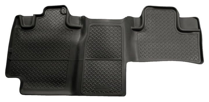 Husky Liners 2004 1/2–2008 F-150 Super Cab Classic Style 2nd Row Black Floor Liners - OneFastShop