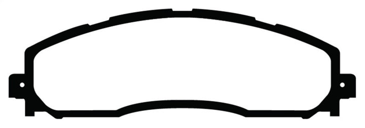 EBC Extra Duty Rear Brake Pads for 2013-2022 Ford F250 Super Duty 6.2 (2WD) - OneFastShop