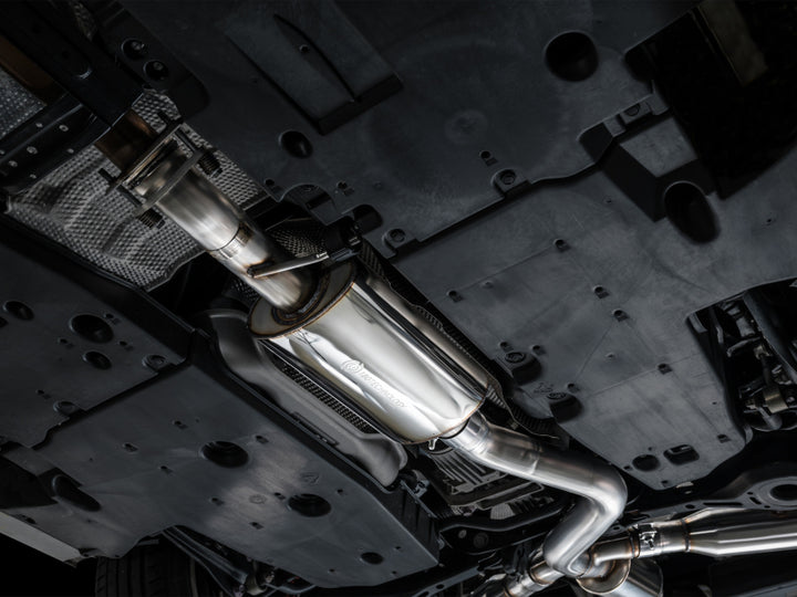AWE Tuning Touring Edition Exhaust - 3" T304L Stainless Steel - Diamond Black Tips, for 2023+ Toyota GR Corolla