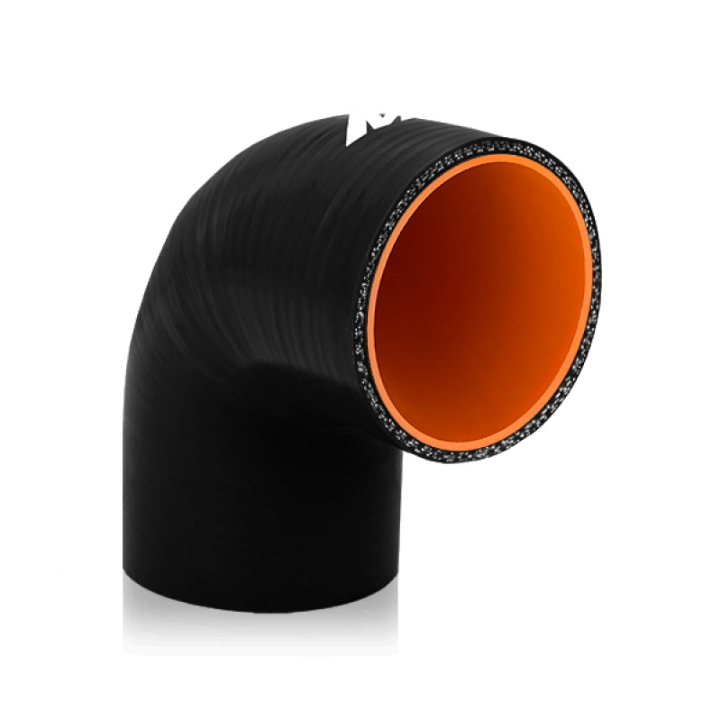 Mishimoto Silicone Coupler 2.75in 90 Degree Black - OneFastShop