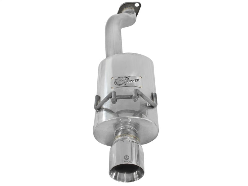 Afe Takeda Exhaust 2.5in Dia 304SS Axle-Back with Polished Tip for 06-11 Honda Civic EX Sedan L4 1.8L
