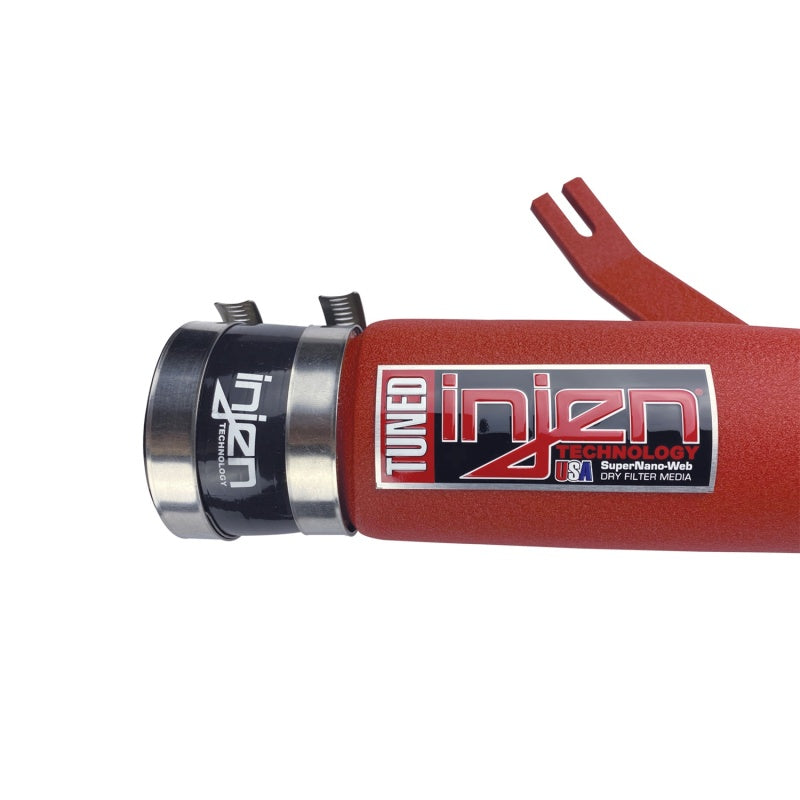Injen SP Short Ram Intake Wrinkled Red 17-20 Honda Civic Si L4 1.5L Turbo - OneFastShop