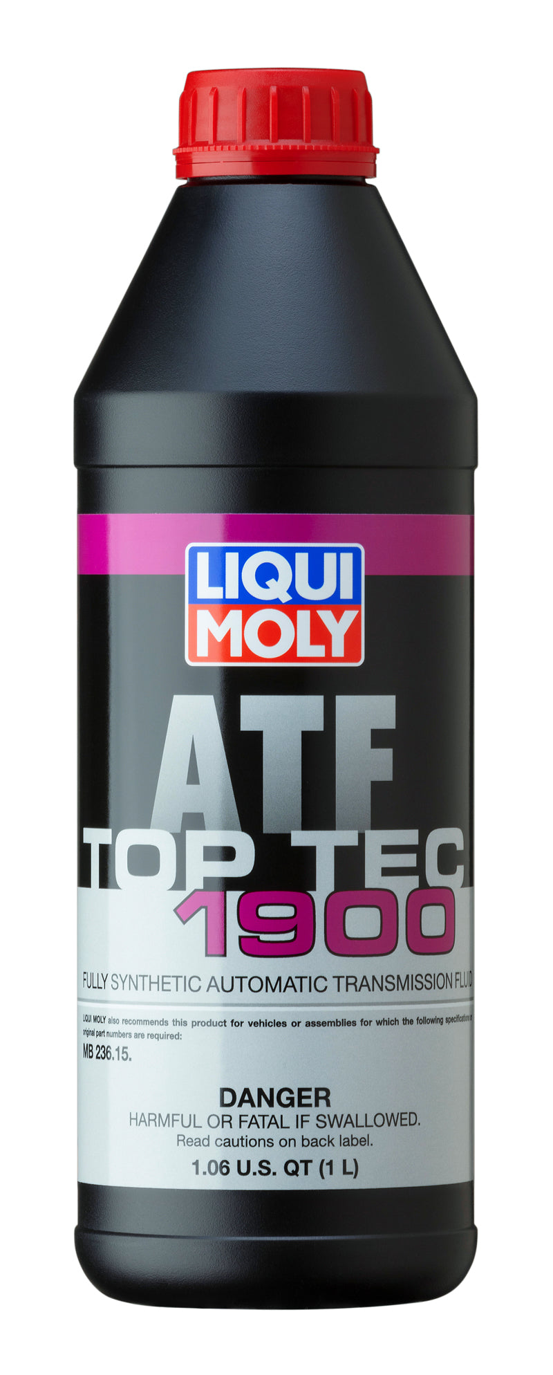LIQUI MOLY 1L Top Tec ATF 1900 Synthetic Transmission Fluid - Mercedes-Benz AMG GT, C-Class, E-Class, G-Class, S-Class