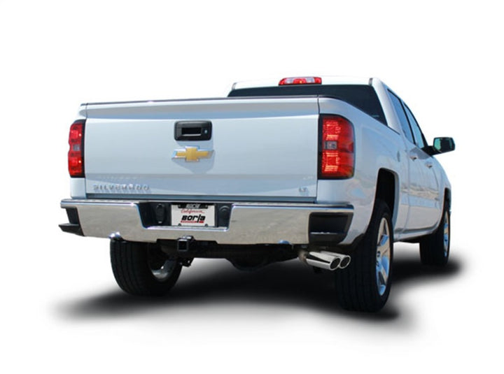 Borla Cat-Back Exhaust System ATAK Dual Rolled Side Exit for 2014-2018 Chevrolet Silverado 1500 and GMC Sierra 1500