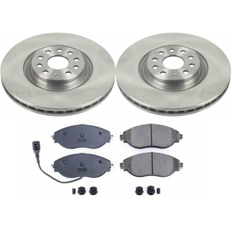 PowerStop Front Autospecialty Brake Kit for 2012-2017 Volkswagen CC