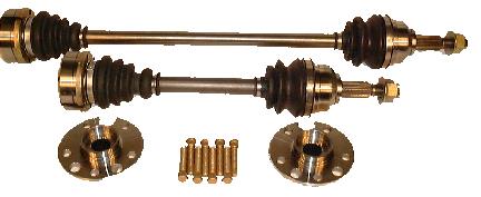 Driveshaft Shop Level 3 500HP Axle & Hub Kit - VW VR6 5-Speed 1993-1998