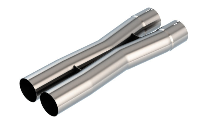 Borla 3.0in X-Pipe 4.43in Inlet Centerline 3.51in Outlet Centerline 21.06in OAL