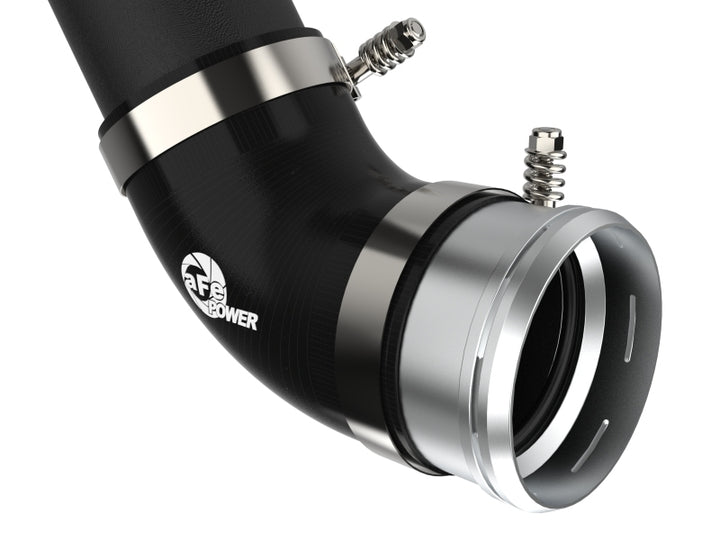 aFe BladeRunner Aluminum Charge Pipe Kit for Ford F-150 Ecoboost V6-3.5L(tt) Black - OneFastShop