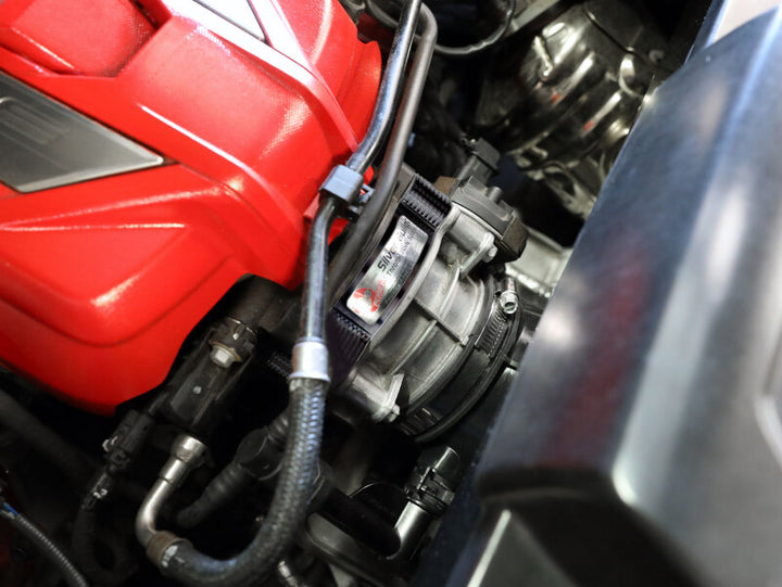 aFe 2020 Vette C8 Silver Bullet Throttle Body Spacer with Factory Intake Blk - OneFastShop