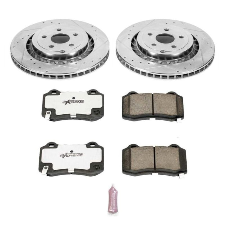 PowerStop Z26 Street Warrior Brake Kit for 15-17 Chevrolet SS Rear - OneFastShop